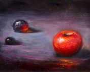 NewingerART: "Crimson Companions" (Silvia Cherni, 2025)