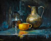 NewingerART: "Gilded Drift" (Silvia Cherni, 2025)