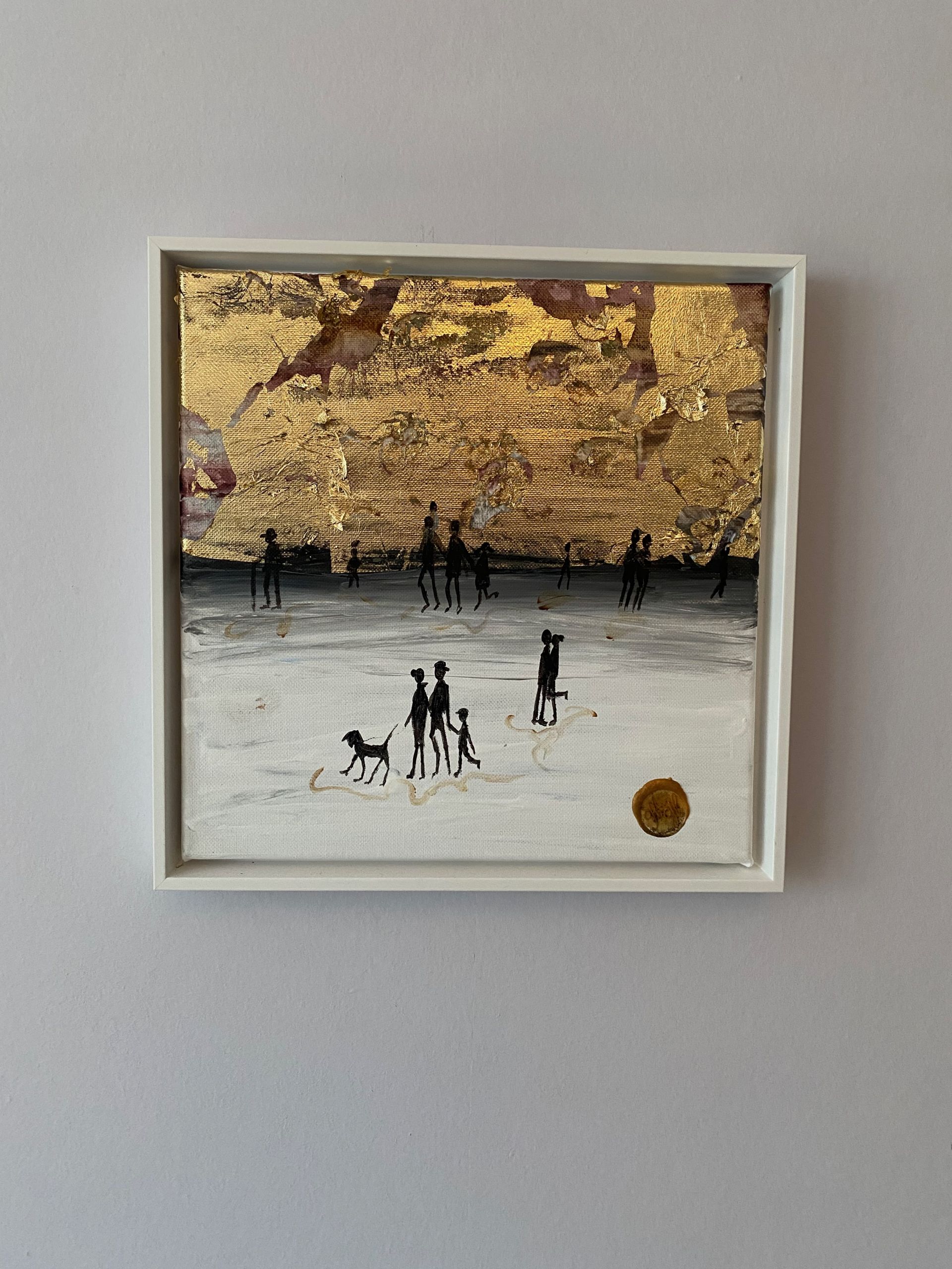 Katharina Hormel Gold Painting