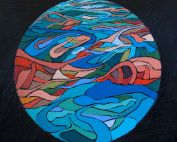 NewingerART: "Chroma Orb 7" (BA Moolman, 2020)