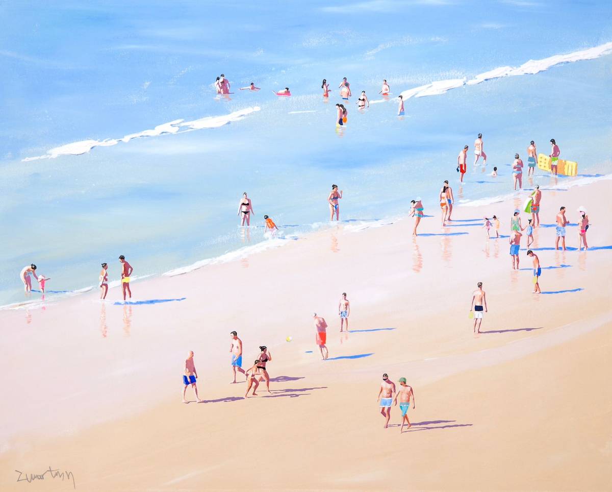 NewingerART: "Cadiz Beach" (Carlos Martin, 2023)