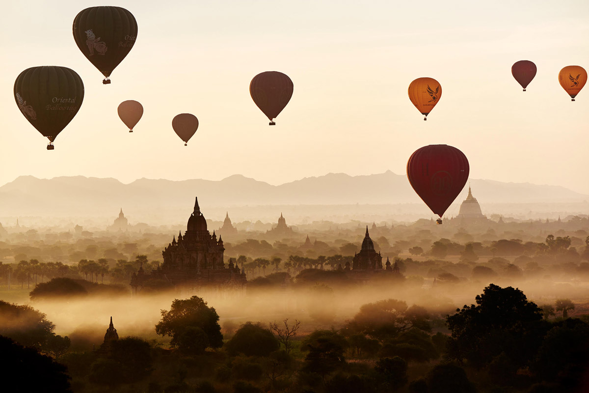 NewingerART: "Bagan balloons #3" (Dario Mitidieri, 2018)