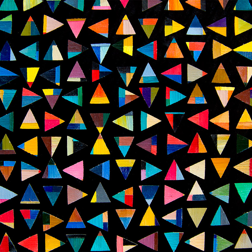 NewingerART: Detail of "Square Triangle" (Ramon Suau)