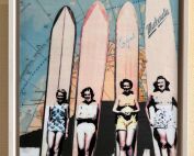 NewingerART: "Surfergirls" (Agnete Sabbagh, 2021)