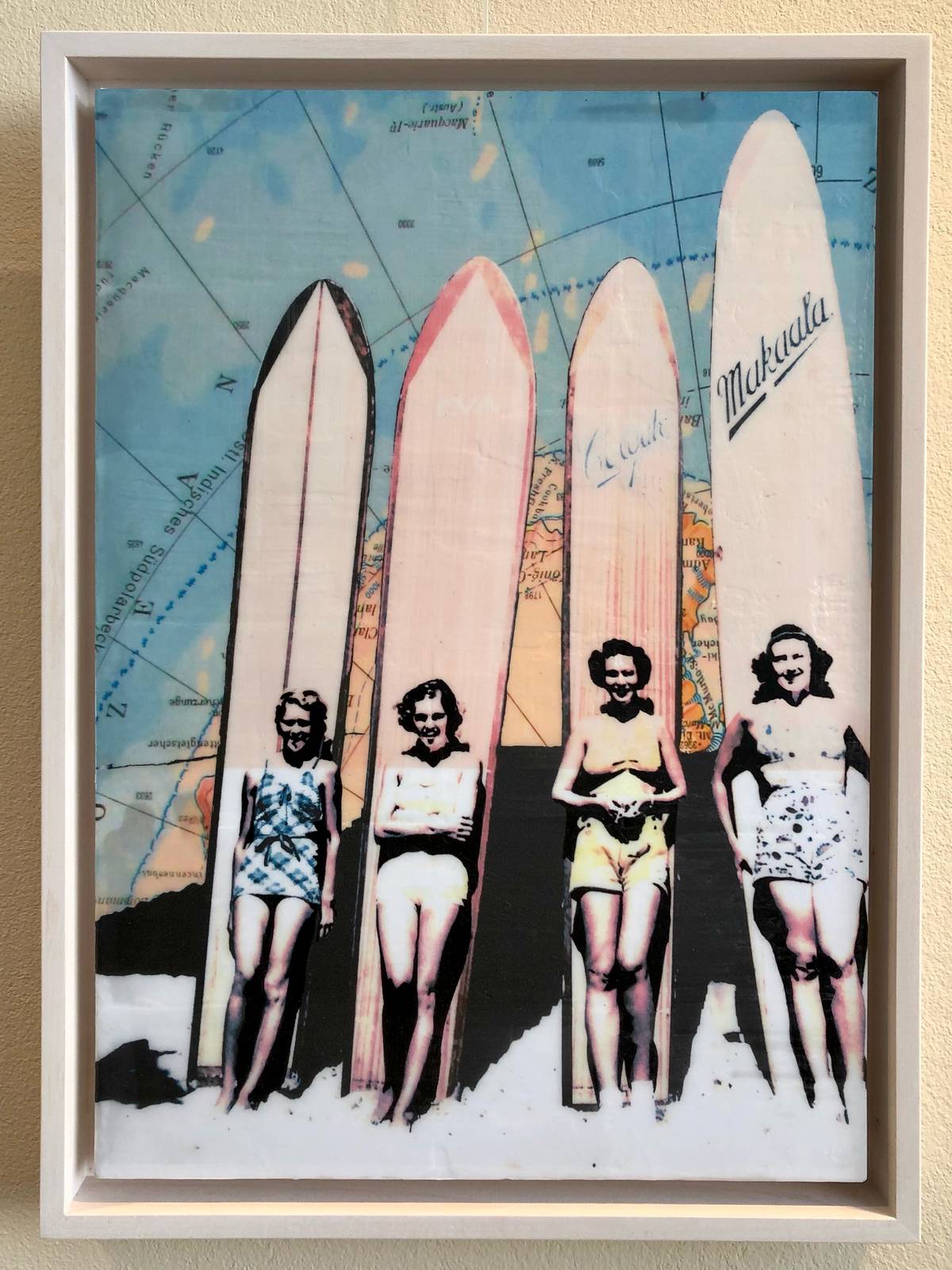 NewingerART: "Surfergirls" (Agnete Sabbagh, 2021)